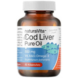 Cod Liver Oil 550 mg - 60 капсули - Feel You