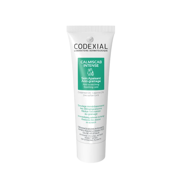 Codexial, Calmiscab Intense, Anti-Scratching & Soothing, Local Treatment Cream, Irritated Skin, 50 ml - Feel You