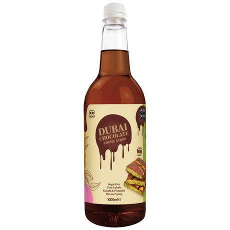 Coffee Shop Zero Calorie Coffee Syrup | Dubai Chocolate - 1000 мл - Feel You
