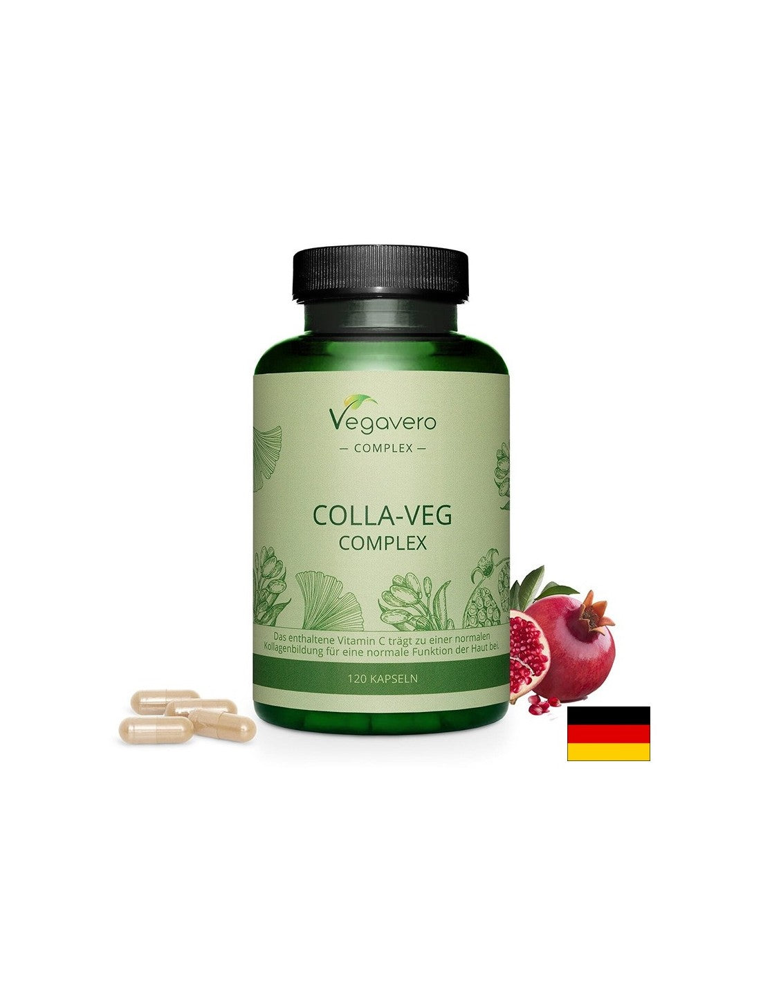 Веган Колаген Комплекс - Colla-Veg Complex Vegan Collagen Complex, 120 капсули Vegavero - Feel You
