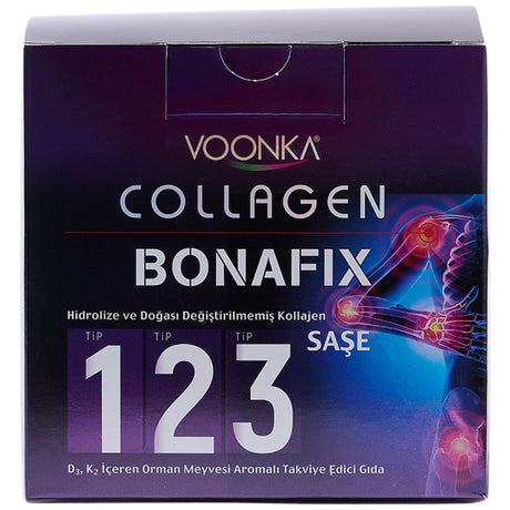 Collagen Bonafix Powder | with Collagen Type I, II & III - 30 x 13.6 грама - Feel You