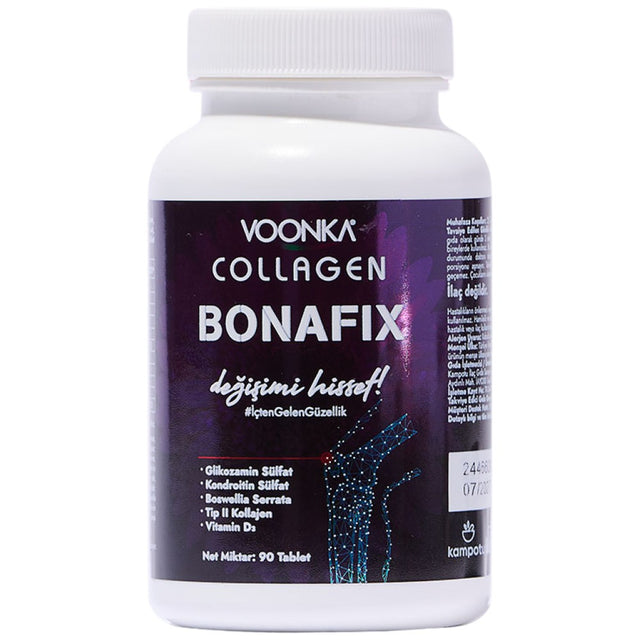 Collagen Bonafix Tablets | with Collagen Type II - 90 Таблетки - Feel You