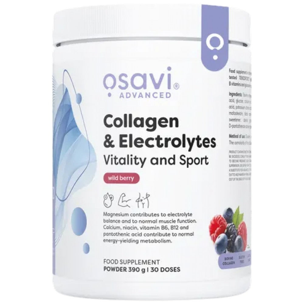 Collagen & Electrolytes Vitality and Sport - 390 грама - Feel You