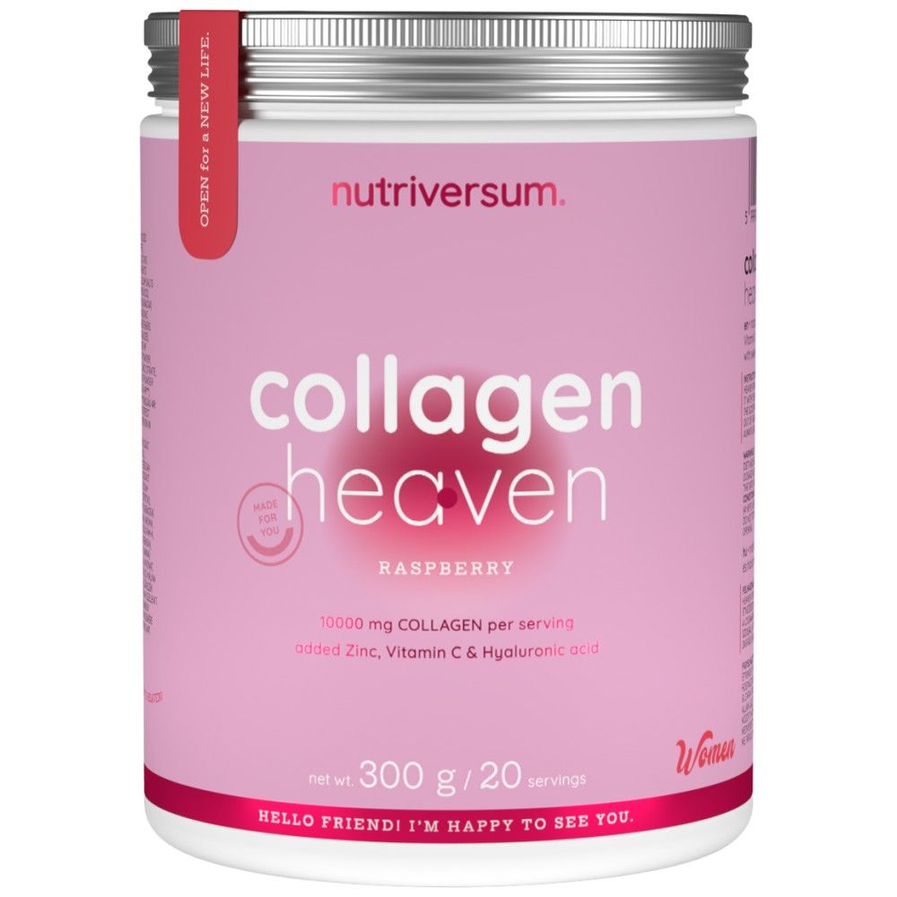 Collagen Heaven | added Zinc, Vitamin C and Hyaluronic Acid - 300 грама - Feel You