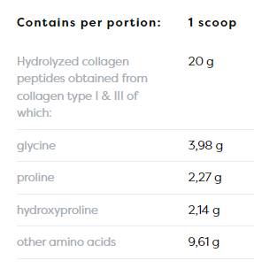 Collagen Hydrolyzed Peptides | Type I & III - 300 грама - Feel You