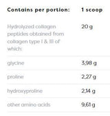 Collagen Hydrolyzed Peptides | Type I & III - 300 грама - Feel You