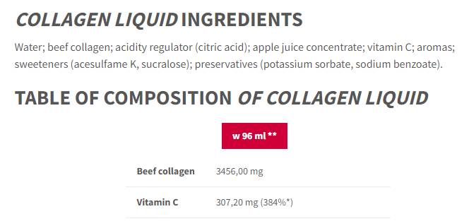 Collagen Liquid | High-Quality Beef Collagen with Vitamin C - 1000 мл - Feel You