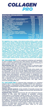 Collagen Pro Caps | with Glucosamine, Chondroitin, Hyaluronic, Boswellia - 180 капсули - Feel You