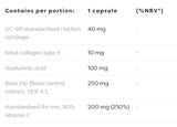 Collagen Type II with Hyaluronic Acid - 60 капсули - Feel You