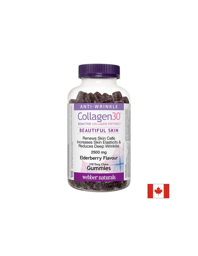 Collagen30 Bioactive Collagne Peptides - Колаген30 биоактивни колагенови пептиди, 110 желирани таблетки - Feel You