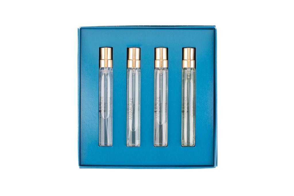 Collection I Set Memoize: White Castitas, Extrait De Parfum, Unisex, 7.5 ml + Era, Extrait De Parfum, Unisex, 7.5 ml + Imperia, Extrait De Parfum, Unisex, 7.5 ml + Black Avaritia, Eau De Parfum, Unisex, 7.5 ml - Feel You