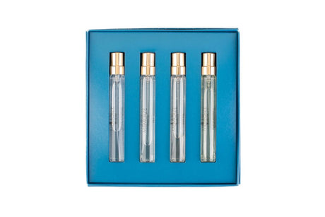 Collection I Set Memoize: White Castitas, Extrait De Parfum, Unisex, 7.5 ml + Era, Extrait De Parfum, Unisex, 7.5 ml + Imperia, Extrait De Parfum, Unisex, 7.5 ml + Black Avaritia, Eau De Parfum, Unisex, 7.5 ml - Feel You