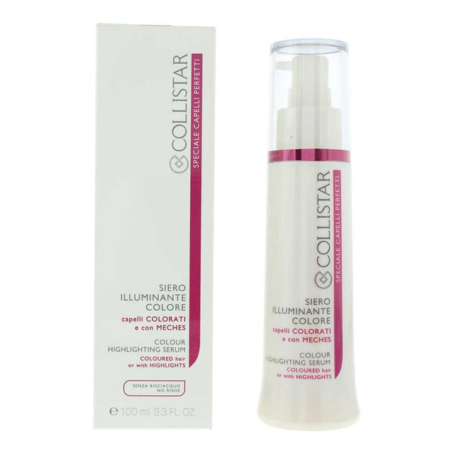 Collistar, Colour Highlighting Serum, Vegan, Hair Serum, Repair, 100 ml - Feel You