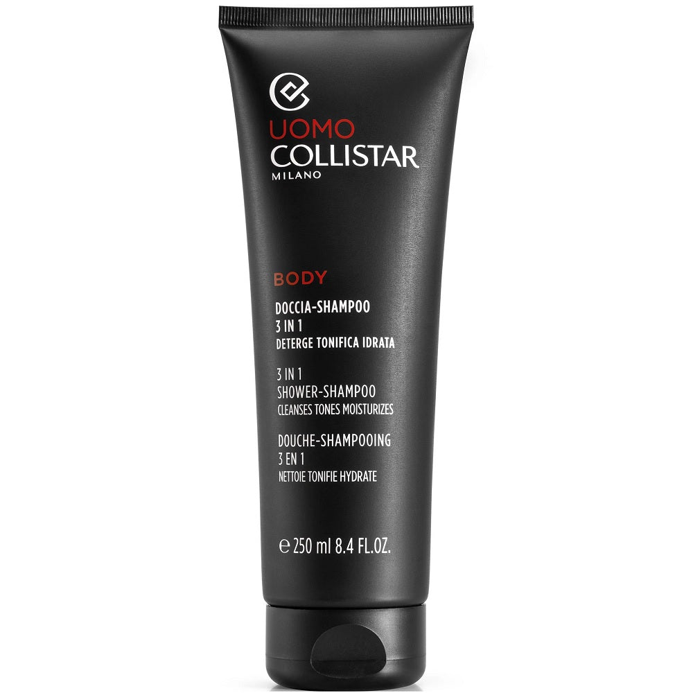 Collistar, Uomo, Hair Shampoo, Conditioner & Shower Gel 3-In-1, Cleaning, 250 ml - Feel You