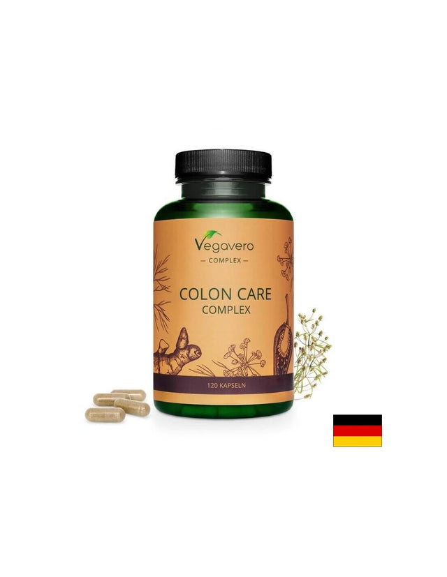 Colon Care Complex/ Детокс на дебелото черво, 120 капсули, 100% Vegan Vegavero - Feel You