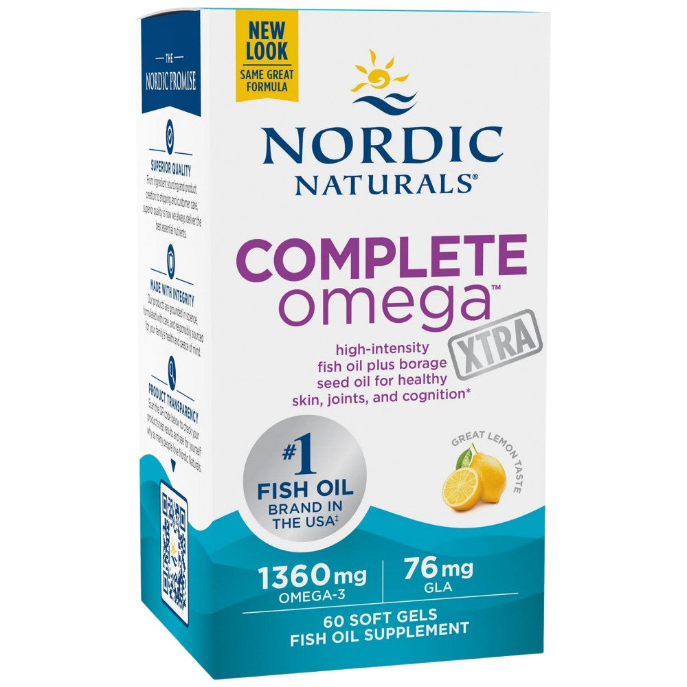 Complete Omega Xtra 1360 mg - 60 Гел капсули - Feel You