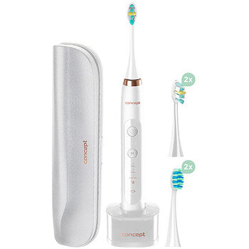 Concept - Perfect Smile White ZK7010 - Sonic toothbrush with travel case - Feel You