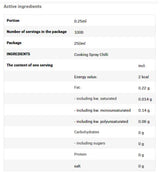 Cooking Spray - Chilli Oil - 250 мл - Feel You