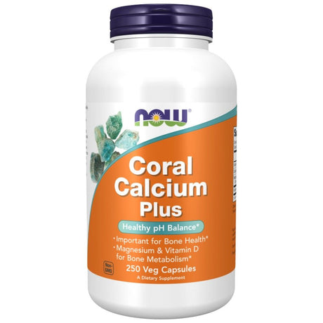 Coral Calcium Plus | with Calcium, Magnesium & Vitamin D - 250 капсули - Feel You