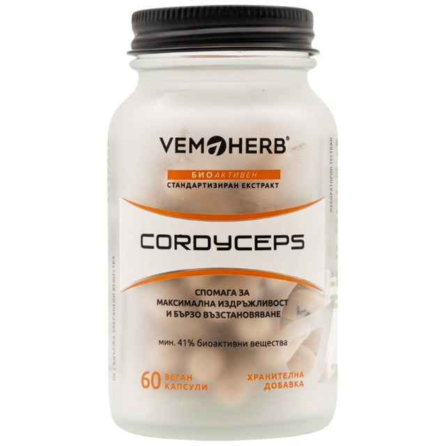 Cordyceps 650 mg - 60 капсули - Feel You