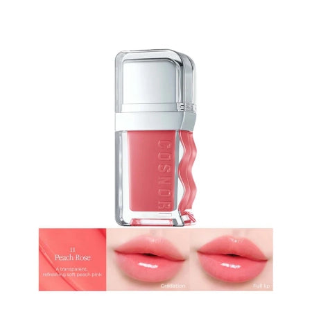 Cosnori - Flow Wave Tint - Glossy Lip tint - 11 Peach Rose - 3.7g - Feel You