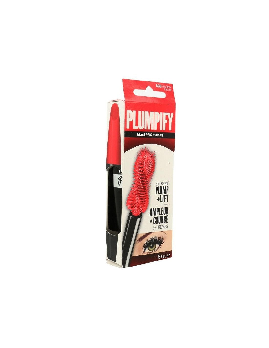 Covergirl, Plumpify, Lifting, Mascara, Black Brown, 13.1 ml - Feel You