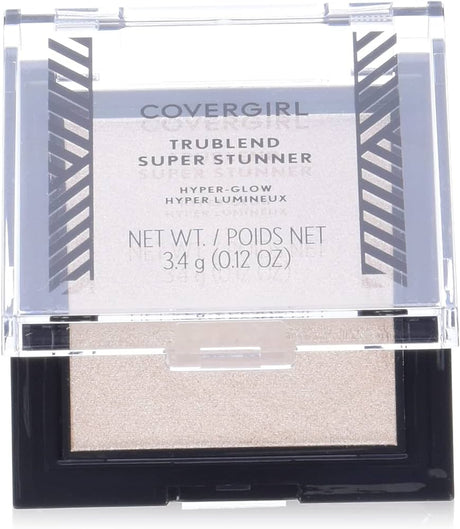 Covergirl, Trublend Super Stunner, Highlighting, Blush Highlighter Compact, Blue Pearl, 3.4 g - Feel You