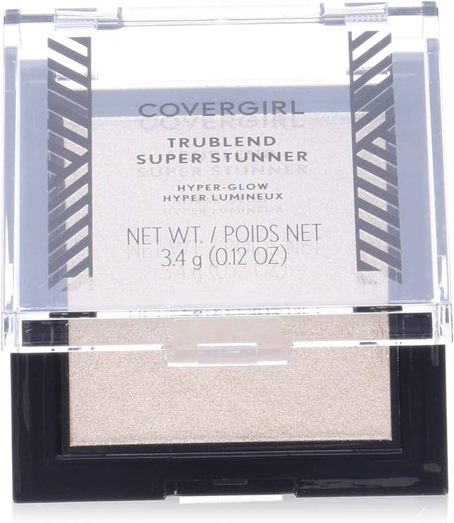 Covergirl, Trublend Super Stunner, Highlighting, Blush Highlighter Compact, Blue Pearl, 3.4 g - Feel You