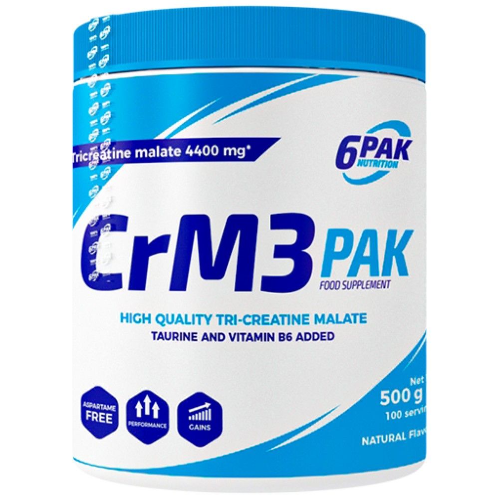 CrM3 PAK (Tri-Creatine Malate + Taurine) - 500 грама - Feel You