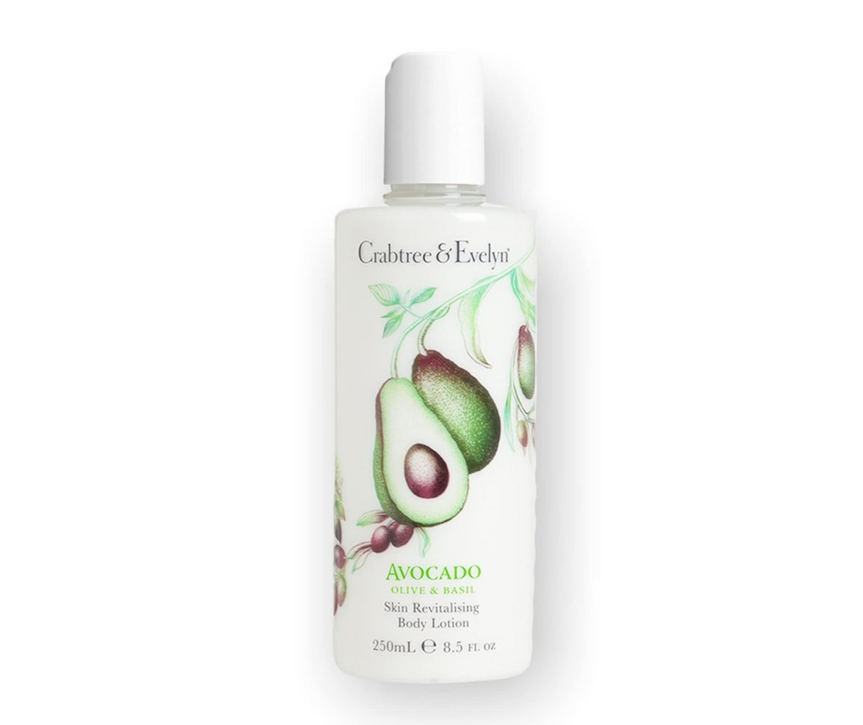 Crabtree & Evelyn, Avocado Olive & Basil, Revitalising, Body Lotion, 250 ml *Tester - Feel You