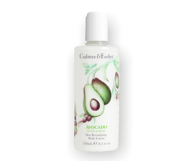 Crabtree & Evelyn, Avocado Olive & Basil, Revitalising, Body Lotion, 250 ml *Tester - Feel You