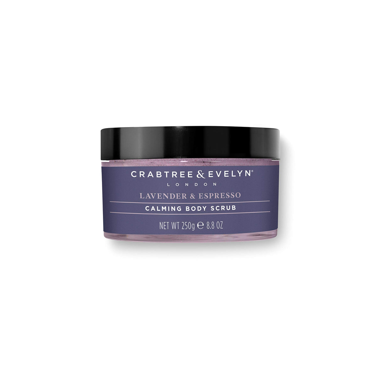 Crabtree & Evelyn, Lavender & Espresso, Calming, Body Scrub, 220 ml - Feel You