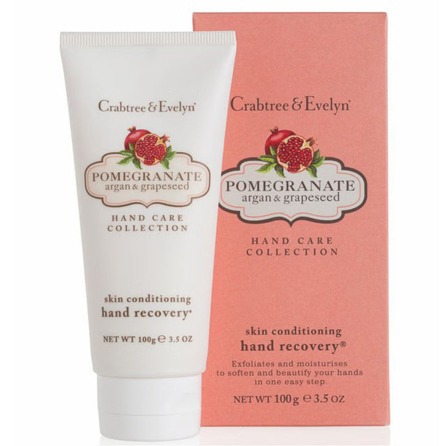 Crabtree & Evelyn, Pomegranate, Argan & Grapeseed, Conditioning, Hand Cream, 100 g - Feel You