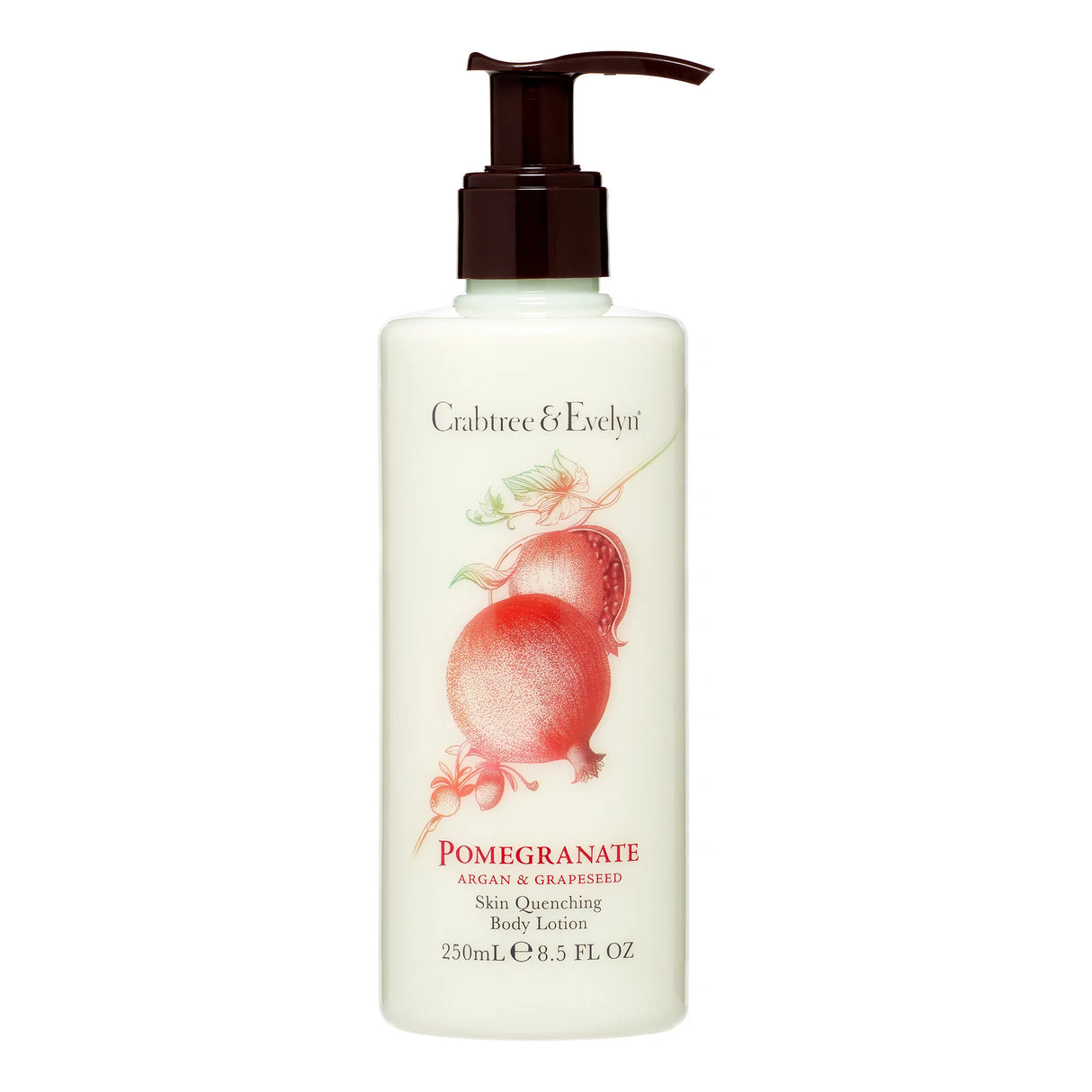 Crabtree & Evelyn, Pomegranate, Argan & Grapeseed, Quenching, Body Lotion, 250 ml *Tester - Feel You