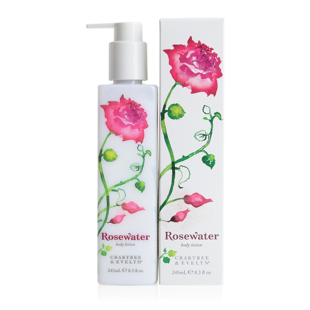 Crabtree & Evelyn, Rosewater, Moisturizing, Body Lotion, 245 ml - Feel You