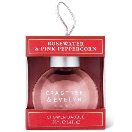 Crabtree & Evelyn, Rosewater & Pink Peppercorn, Shower Gel, For All Skin Types, 100 ml - Feel You