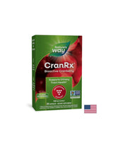 CranRx® Bioactive Cranberry/ Червена боровинка 500 mg х 30 капсули Nature’s Way - Feel You