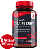 Cranberry - Червена Боровинка 12500 mg 180 веган капсули - Feel You