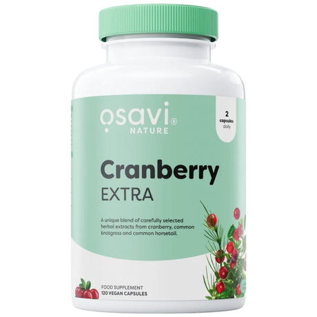 Cranberry EXTRA 700 mg | with Common Knotgrass & Horsetail - 120 капсули - Feel You