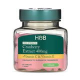 Червена боровинка с витамини С и Е / Cranberry Extract + Vit C & E 400mg 60 tablets - Feel You