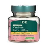 Червена боровинка с витамини С и Е / Cranberry Extract + Vit C & E 400mg 60 tablets - Feel You