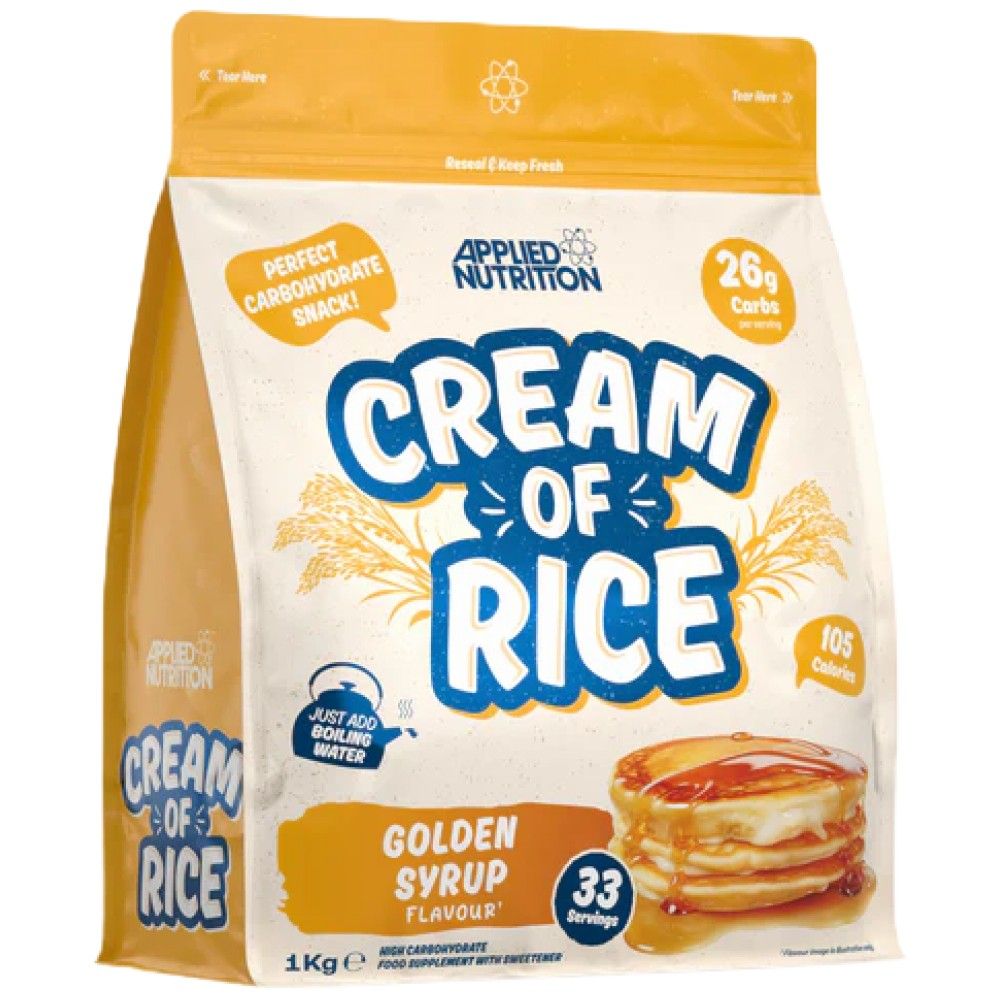 Cream of Rice | Easy Digesting & Great Tasting Complex Carbohydrates - 1000 грама - Feel You