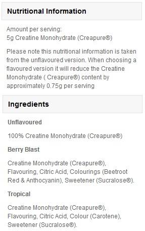 Creapure Creatine Monohydrate - 1000 грама - Feel You