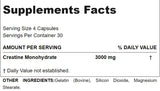 Creatine 3000 Caps - 120 капсули - Feel You