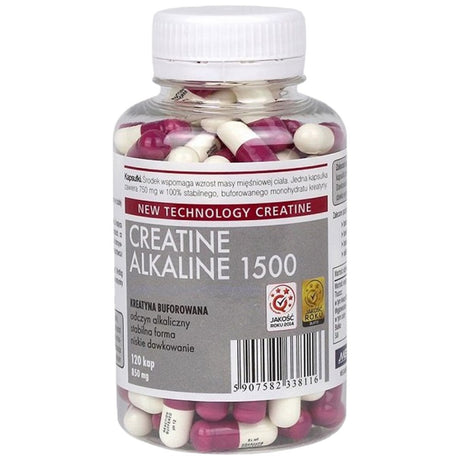 Creatine Alkaline 1500 | Kre-Alkalyn - 120 капсули - Feel You