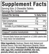 Creatine Chews Creapure® 1000 mg - 90 Дъвчащи таблетки - Feel You