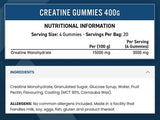 Creatine Gummies 750 mg - 80 желирани бонбони - Feel You