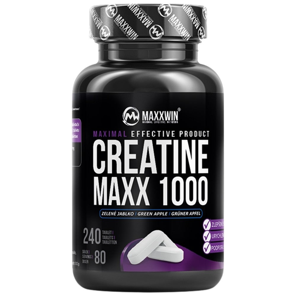 Creatine MAXX 1000 | Chewable - 240 Таблетки - Feel You