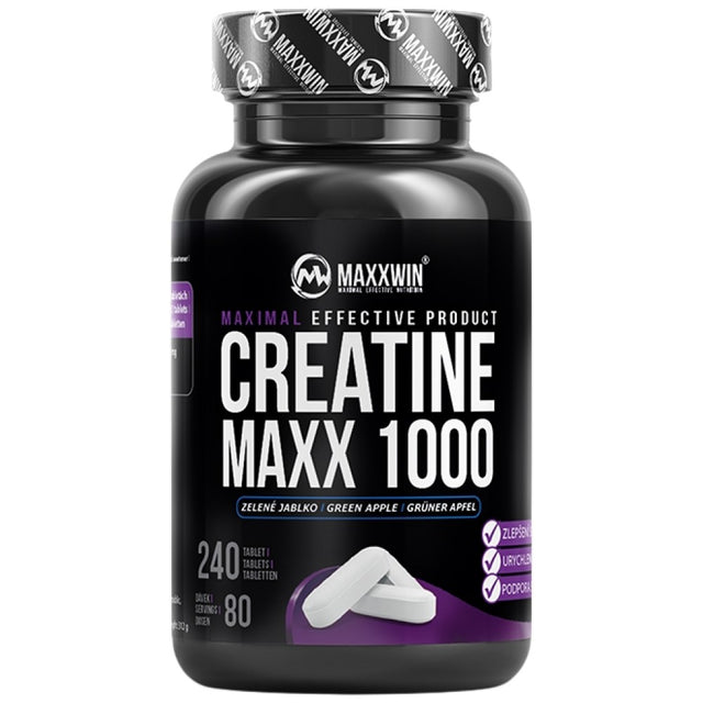 Creatine MAXX 1000 | Chewable - 240 Таблетки - Feel You