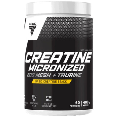 Creatine Micronized 200 Mesh + Taurine | High Quality Creatine Monohydrate Powder - 400 грама - Feel You